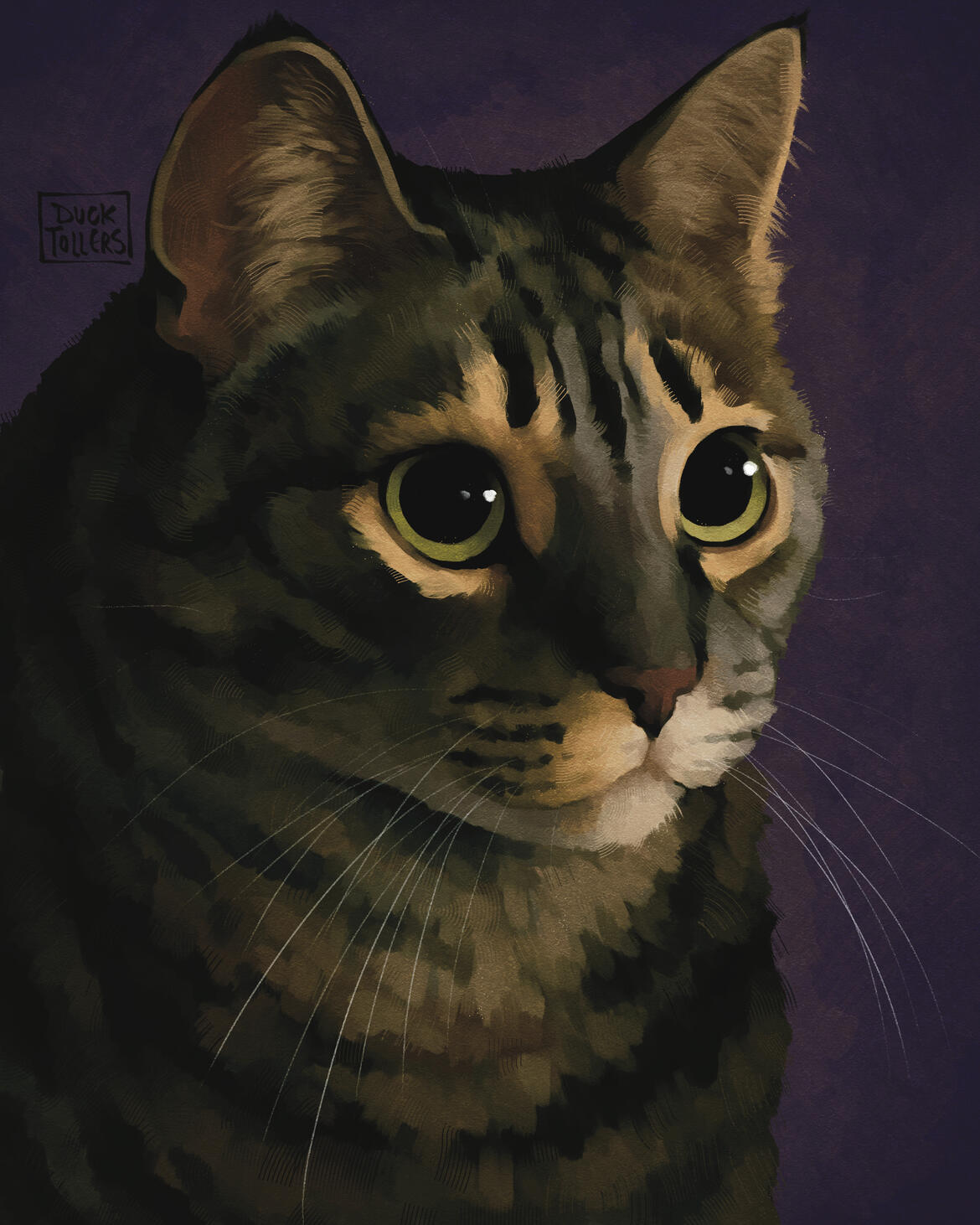 oil style, simple design = $110 total = $110